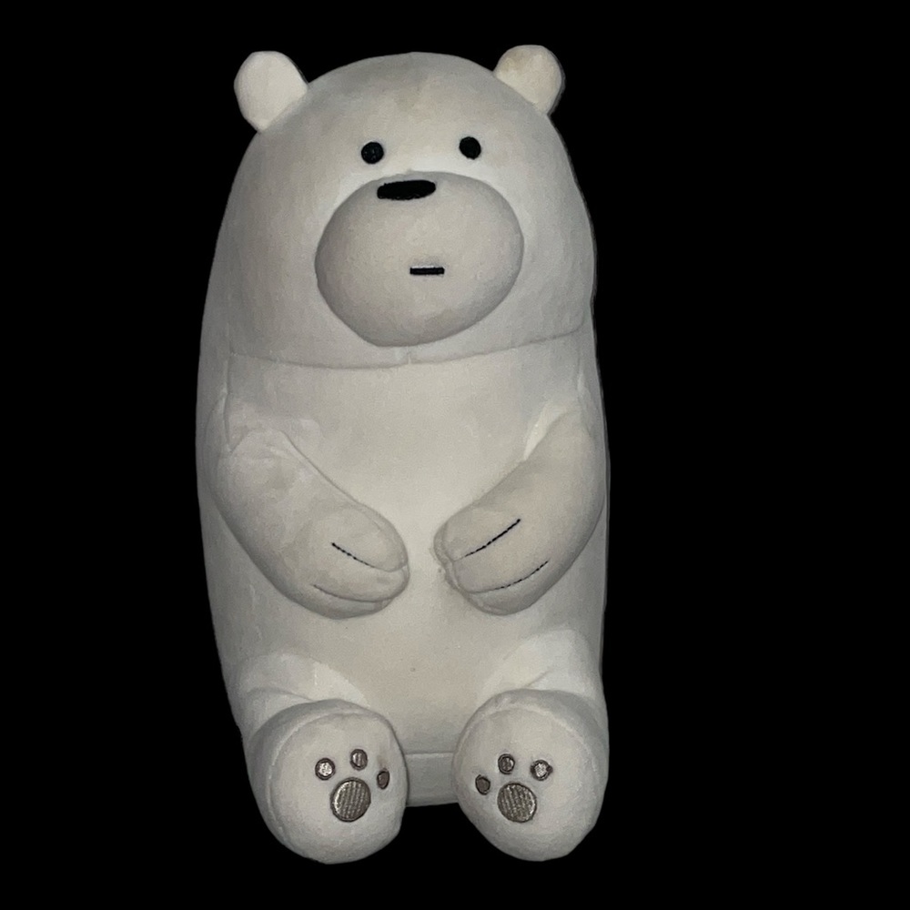 We Bare Bears IceBear Plush 11” MINISO Cartoon Network WBB